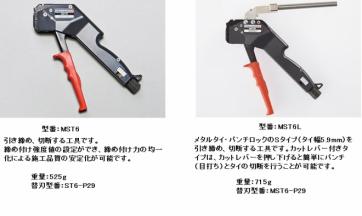 メタルタイ・パンチロックタイプ用結束工具